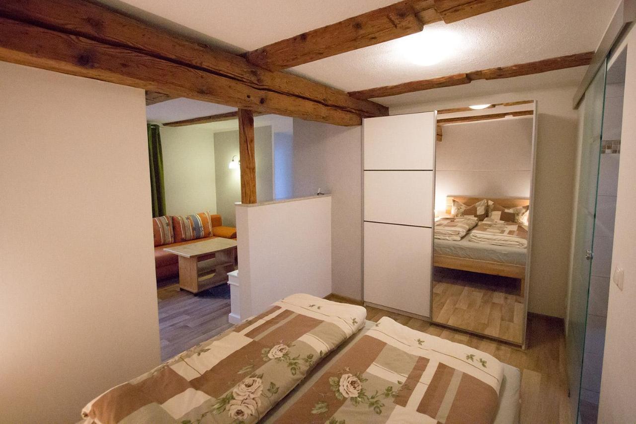 Ferienwohnung Alte Gaertnerei Thale Exterior photo